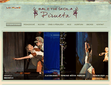 Tablet Screenshot of pirueta.cz